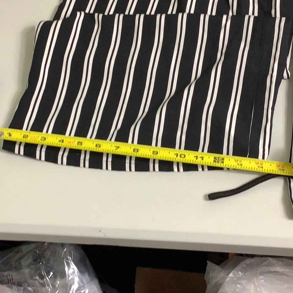 NWT Abound Paperbag Waist theater stripe pants XXL - Picture 4 of 5